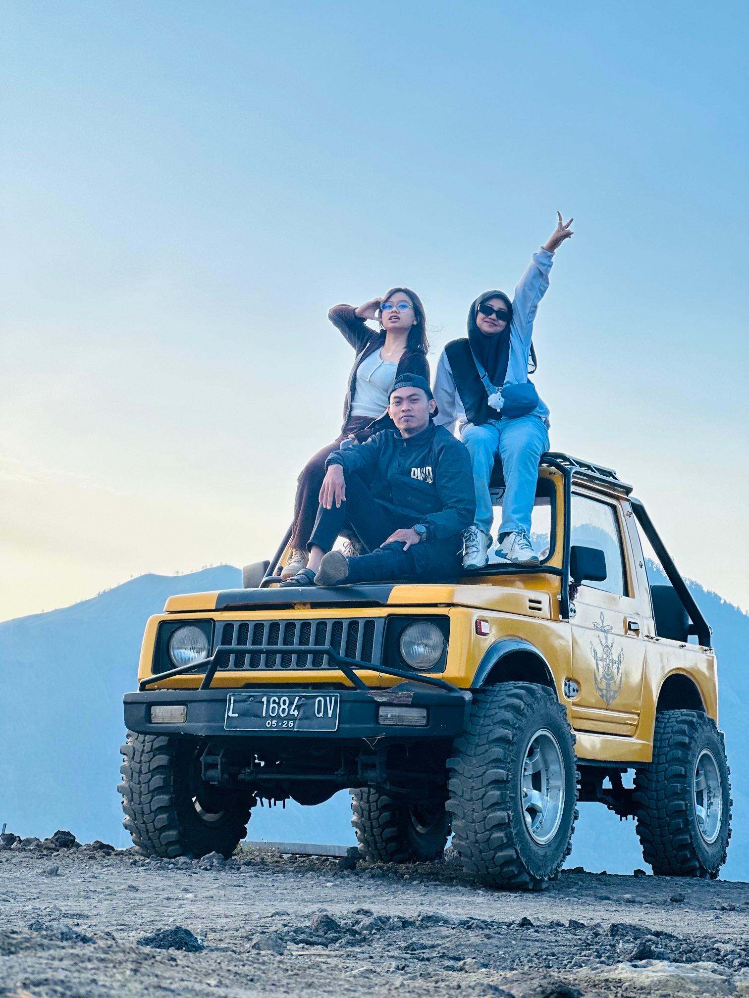 Mount Batur Sunrise Jeep Tour – Black Lava Adventure with Free Kintamani Pickup